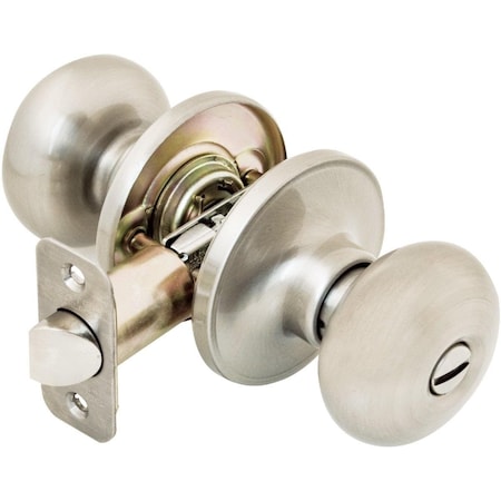 Dexter By Schlage Satin Nickel Bed & Bath Door Knob J40VSTR619